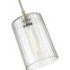 Chastine 1 Light 8 inch Brushed Nickel Indoor Pendant Ceiling Light